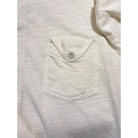 Robert Graham Shirt Mens XL White Blue Detail Long Sleeve Button Up Pocket - Picture 4 of 11